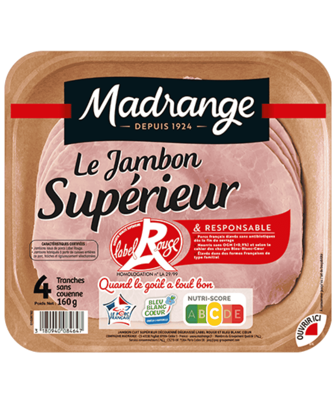 Mon Jambon Supérieur Label Rouge & Responsable